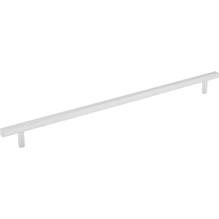 Jeffrey Alexander 305 mm Center-to-Center Polished Chrome Square Dominique Cabinet Bar Pull 845-305PC